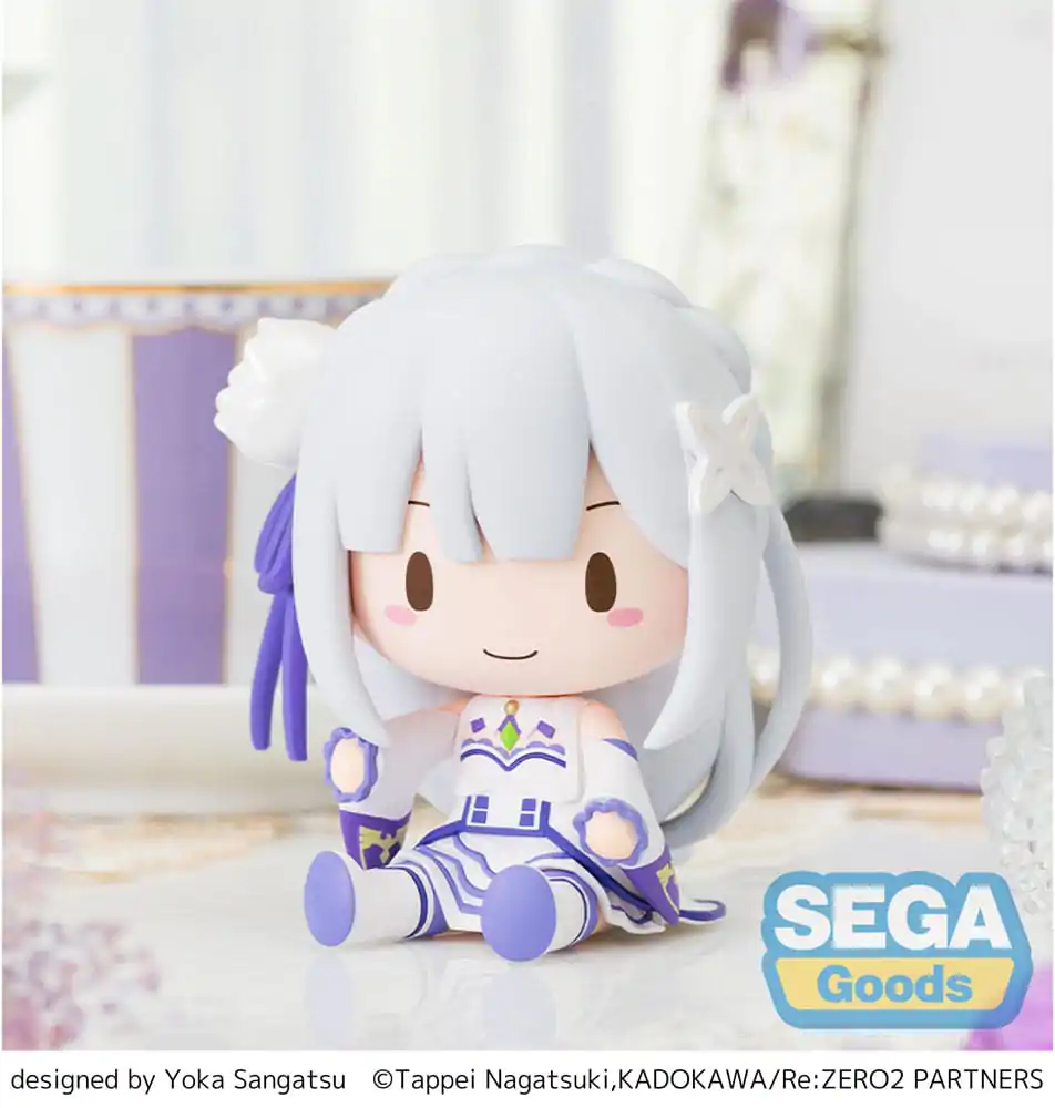 Re:Zero Starting Life in Another World Fuwa Petit Chibi Figurină Emilia 8 cm poza produsului