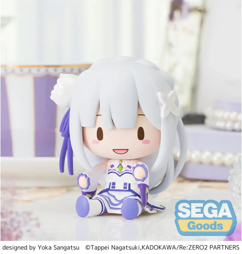 Re:Zero Starting Life in Another World Fuwa Petit Chibi Figurină Emilia 8 cm poza produsului