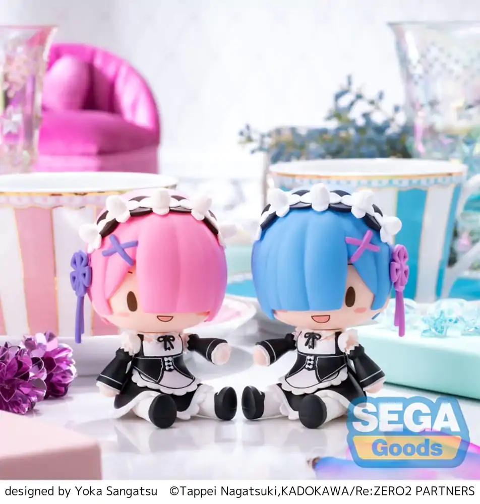 Re:Zero Starting Life in Another World Figurina chibi Fuwa Petit Rem 8 cm poza produsului