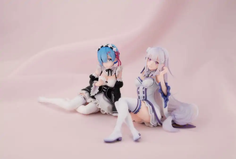 Re:ZERO Starting Life in Another World Melty Princess PVC Statueta Emilia Palm Size 9 cm poza produsului