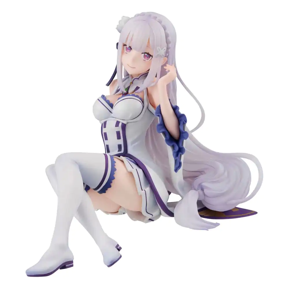 Re:ZERO Starting Life in Another World Melty Princess PVC Statueta Emilia Palm Size 9 cm poza produsului