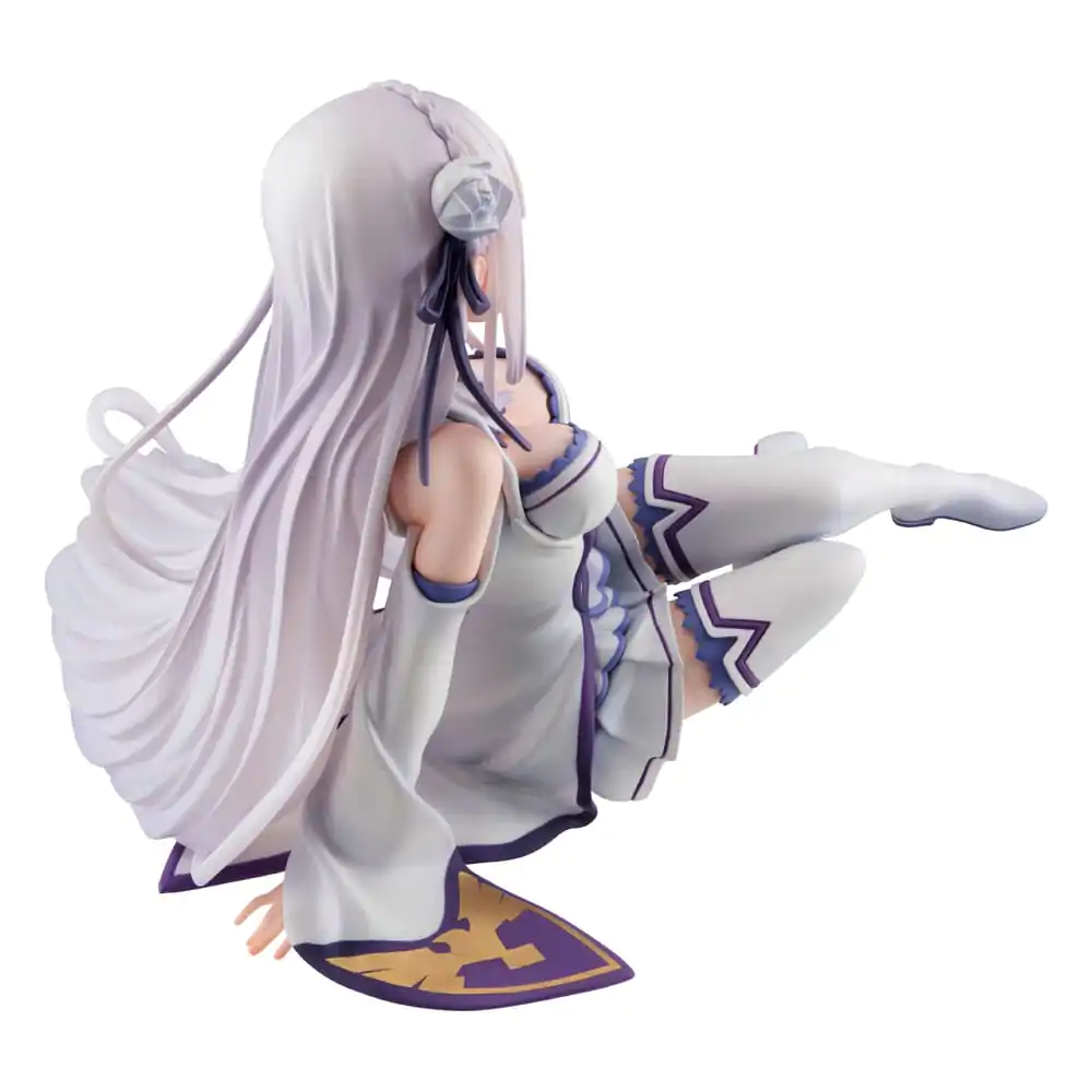 Re:ZERO Starting Life in Another World Melty Princess PVC Statueta Emilia Palm Size 9 cm poza produsului