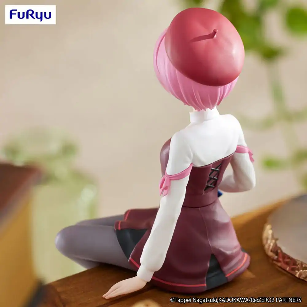 Re:Zero Starting Life in Another World Figurina Suport pentru Tăiței PVC Ram Fata cu Carte Ver. 14 cm poza produsului