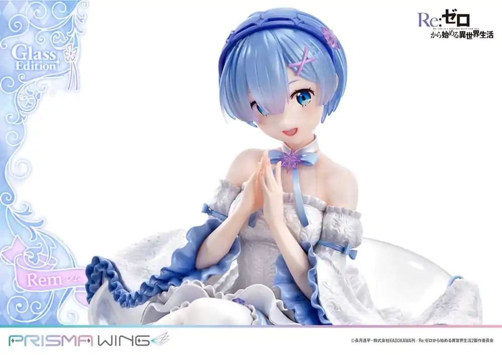 Re:Zero - Starting Life in Another World Statuie PVC Prisma Wing 1/7 Rem Ediție Glass 23 cm poza produsului