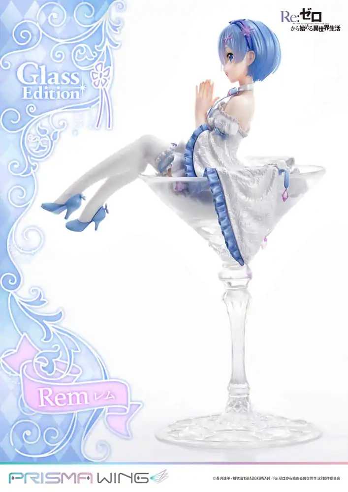 Re:Zero - Starting Life in Another World Statuie PVC Prisma Wing 1/7 Rem Ediție Glass 23 cm poza produsului