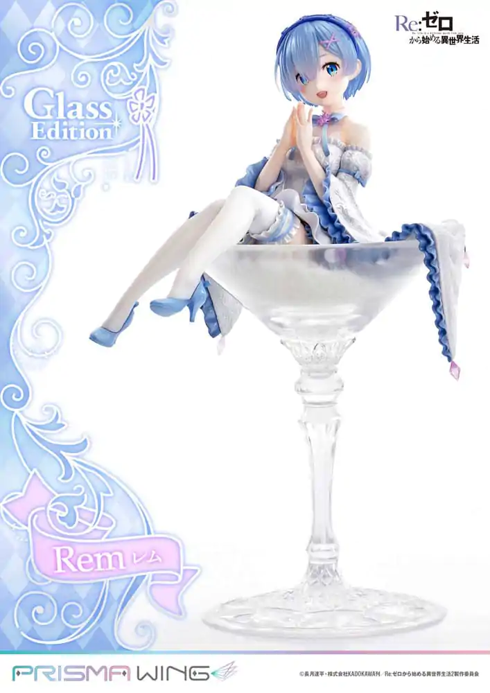 Re:Zero - Starting Life in Another World Statuie PVC Prisma Wing 1/7 Rem Ediție Glass 23 cm poza produsului