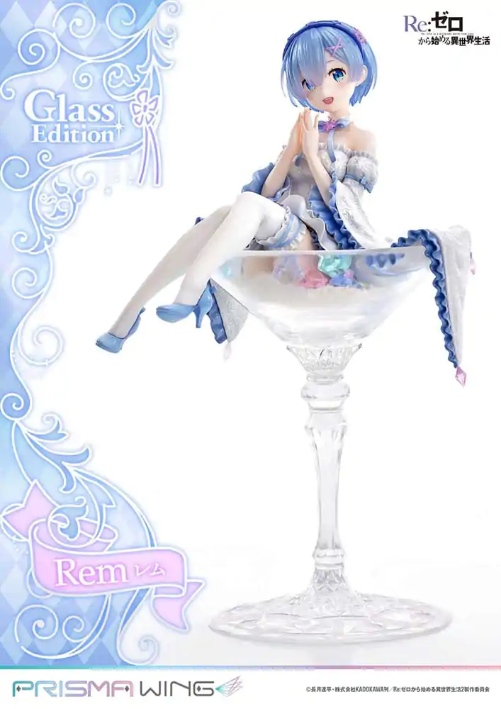 Re:Zero - Starting Life in Another World Statuie PVC Prisma Wing 1/7 Rem Ediție Glass 23 cm poza produsului