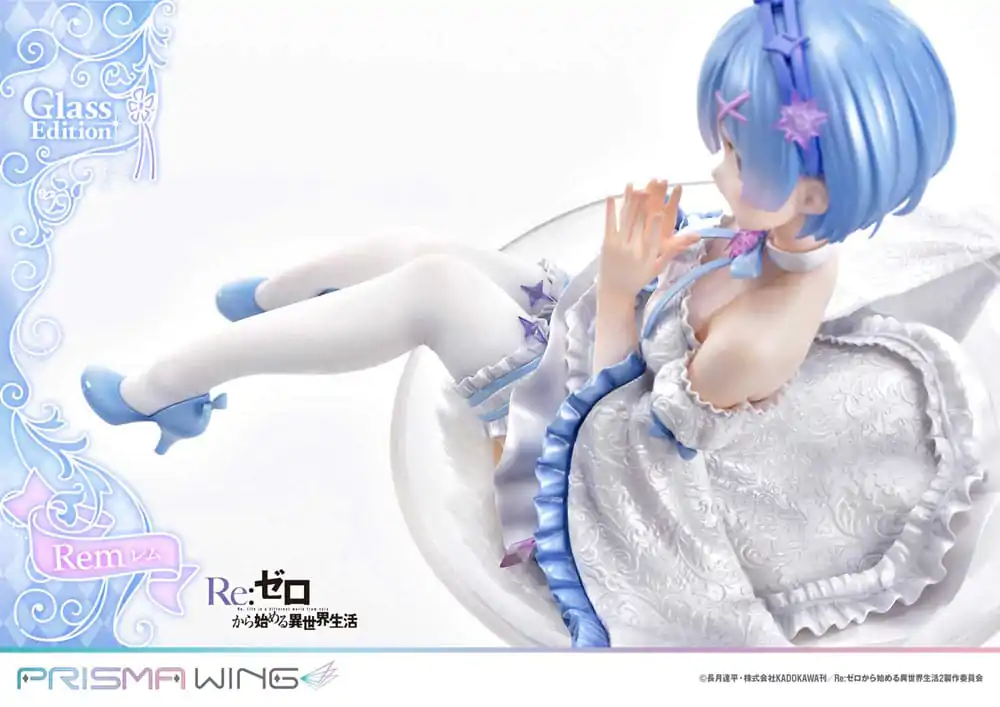 Re:Zero - Starting Life in Another World Statuie PVC Prisma Wing 1/7 Rem Ediție Glass 23 cm poza produsului