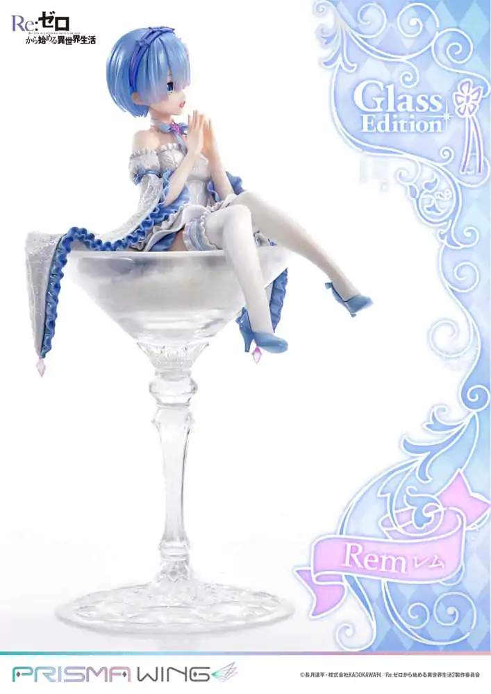 Re:Zero - Starting Life in Another World Statuie PVC Prisma Wing 1/7 Rem Ediție Glass 23 cm poza produsului