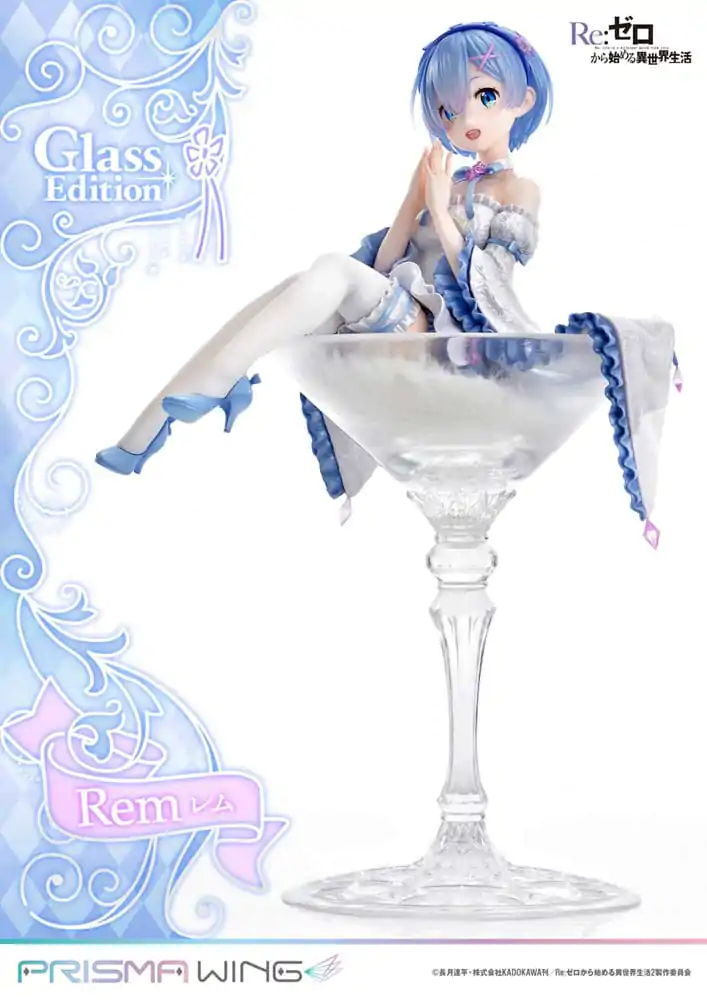 Re:Zero - Starting Life in Another World Statuie PVC Prisma Wing 1/7 Rem Ediție Glass 23 cm poza produsului