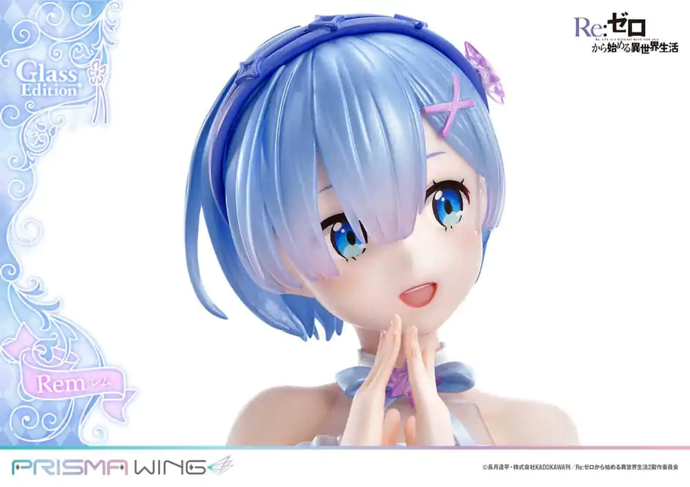 Re:Zero - Starting Life in Another World Statuie PVC Prisma Wing 1/7 Rem Ediție Glass 23 cm poza produsului