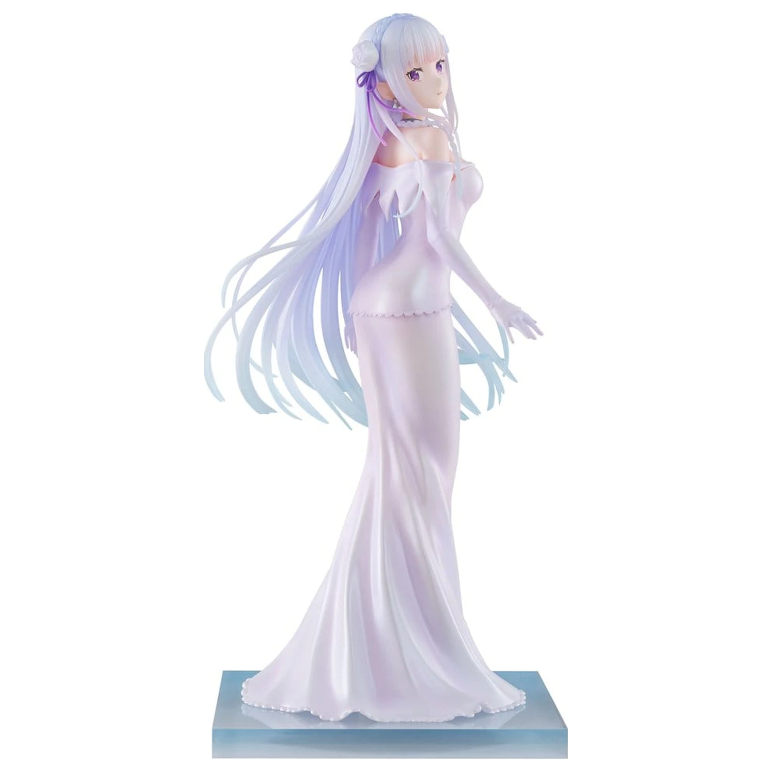 Re:ZERO -Starting Life in Another World- Figura din PVC 1/7 Emilia Wedding dress Ver. 24 cm poza produsului