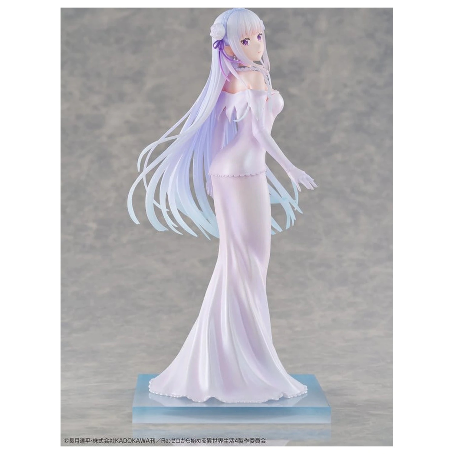 Re:ZERO -Starting Life in Another World- Figura din PVC 1/7 Emilia Wedding dress Ver. 24 cm poza produsului