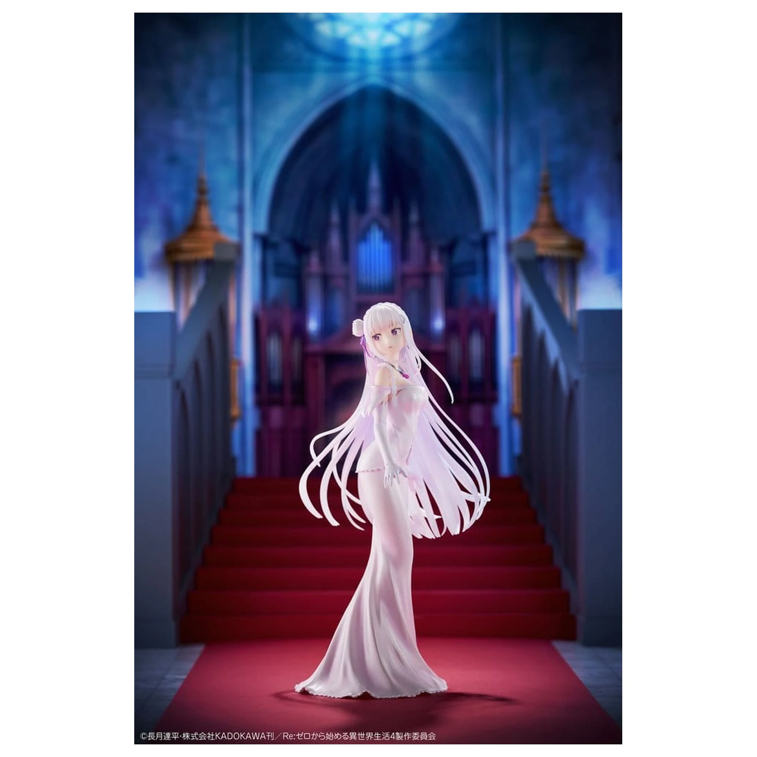 Re:ZERO -Starting Life in Another World- Figura din PVC 1/7 Emilia Wedding dress Ver. 24 cm poza produsului