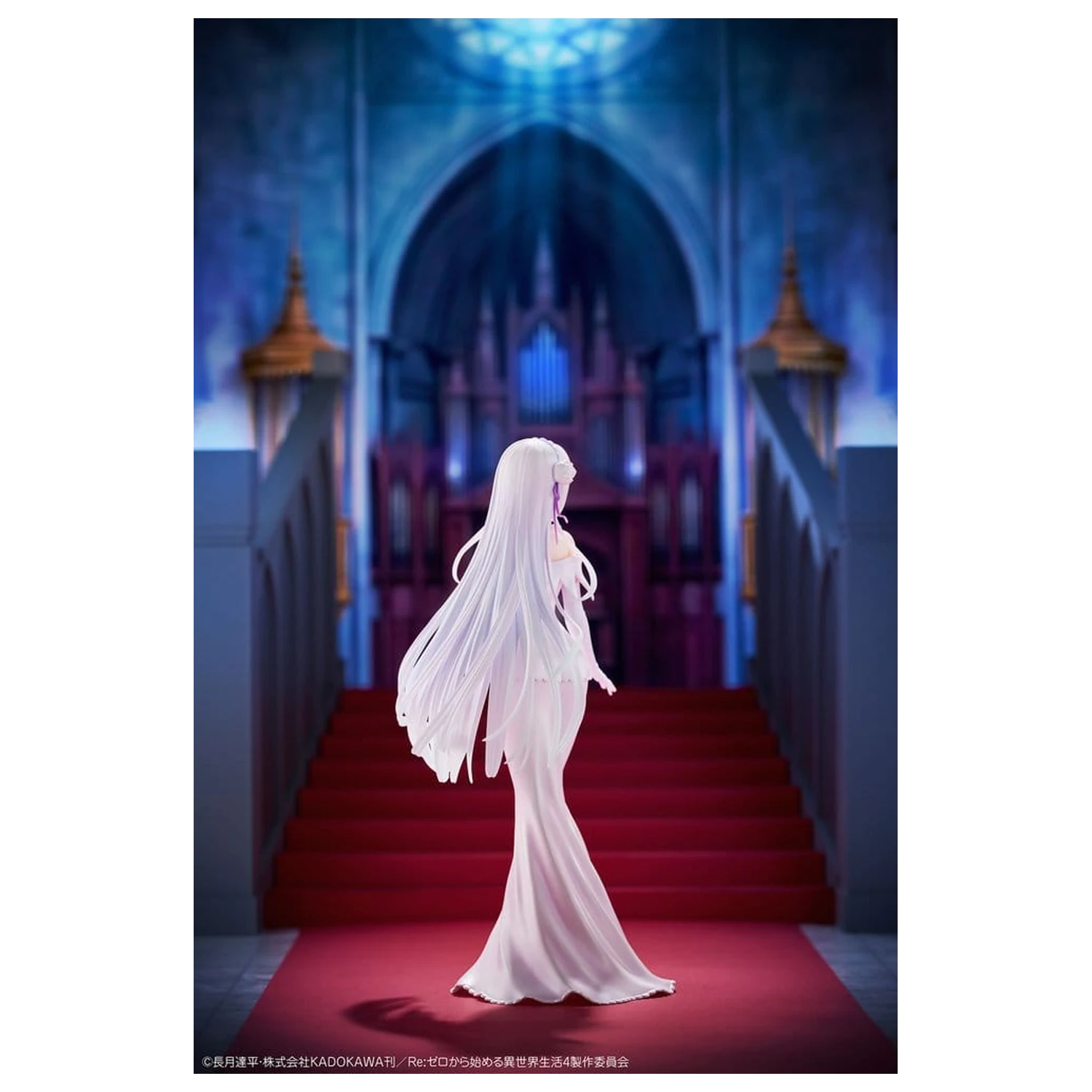Re:ZERO -Starting Life in Another World- Figura din PVC 1/7 Emilia Wedding dress Ver. 24 cm poza produsului