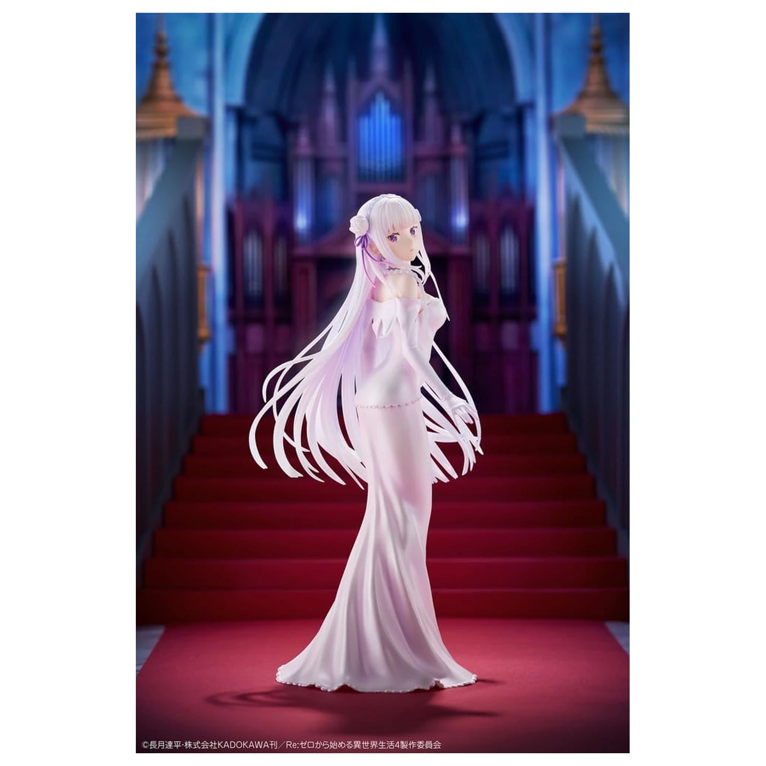 Re:ZERO -Starting Life in Another World- Figura din PVC 1/7 Emilia Wedding dress Ver. 24 cm poza produsului