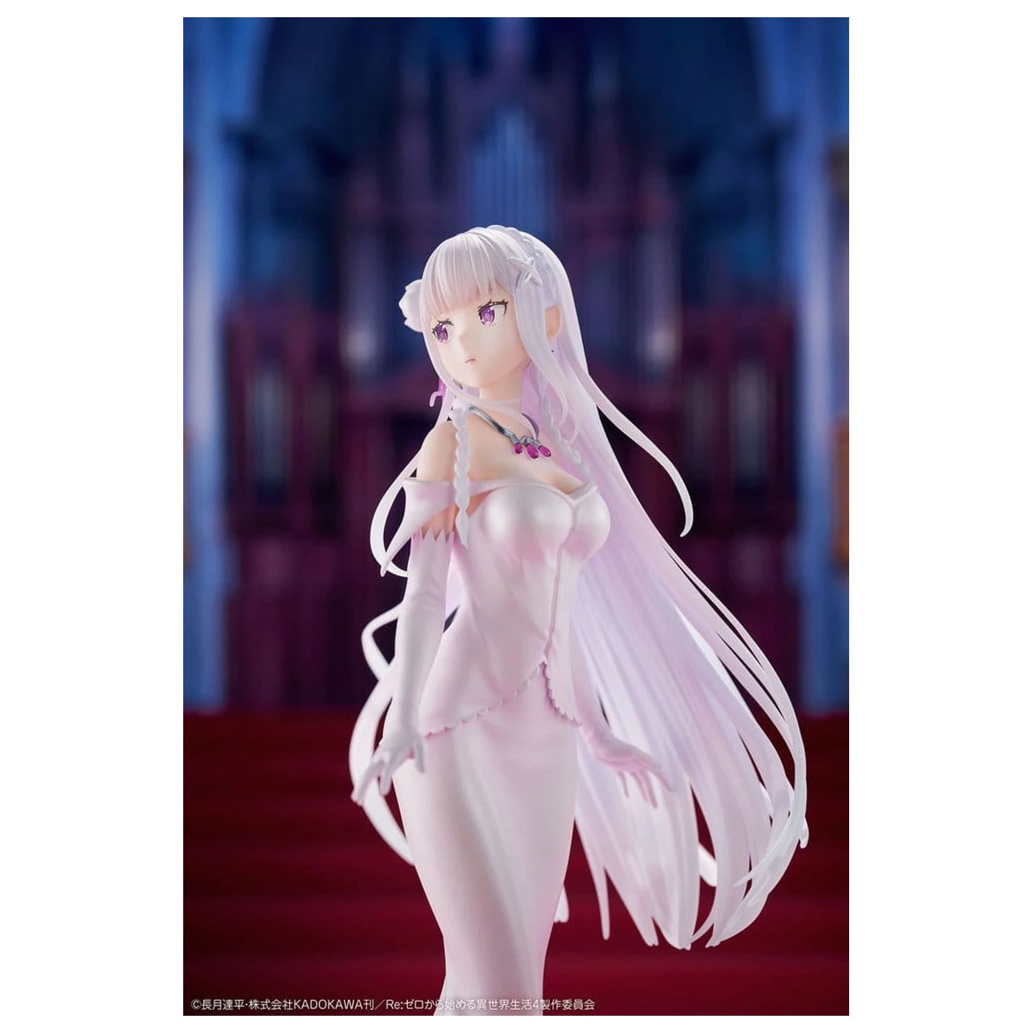 Re:ZERO -Starting Life in Another World- Figura din PVC 1/7 Emilia Wedding dress Ver. 24 cm poza produsului