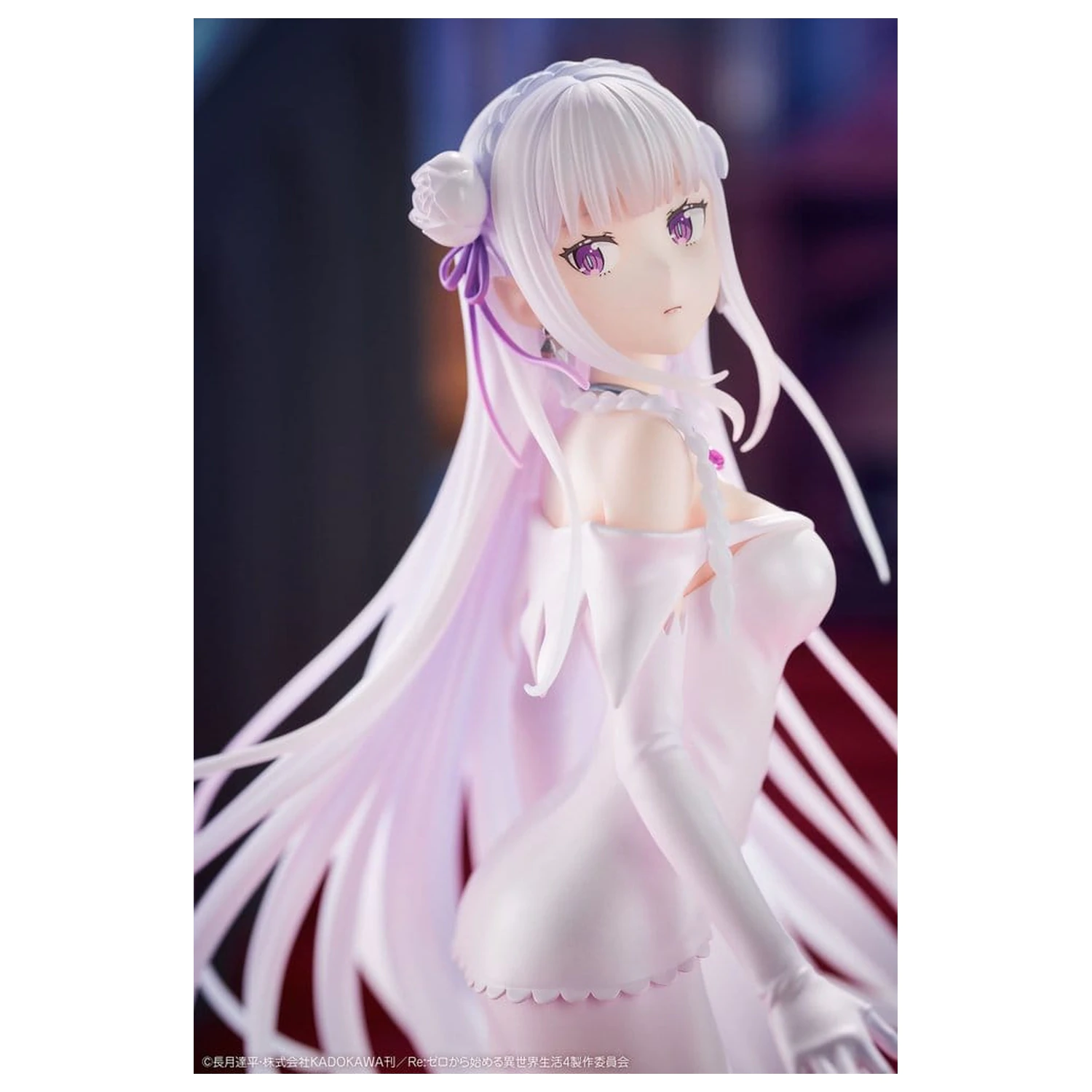 Re:ZERO -Starting Life in Another World- Figura din PVC 1/7 Emilia Wedding dress Ver. 24 cm poza produsului