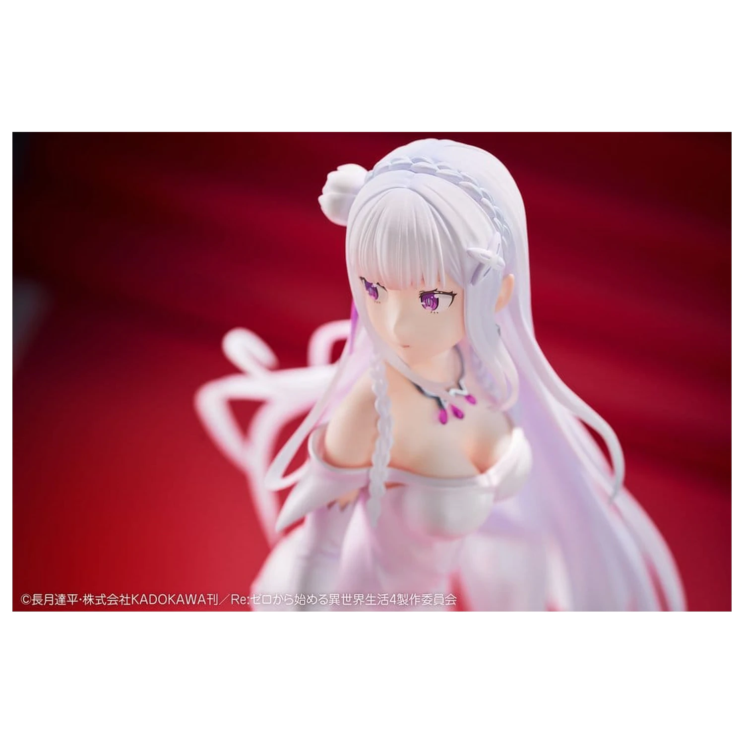 Re:ZERO -Starting Life in Another World- Figura din PVC 1/7 Emilia Wedding dress Ver. 24 cm poza produsului