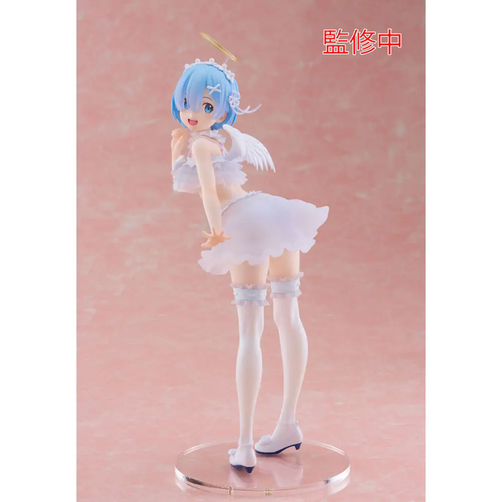 Re:Zero Starting Life in Another World Rem figurină Pretty Angel 15cm poza produsului