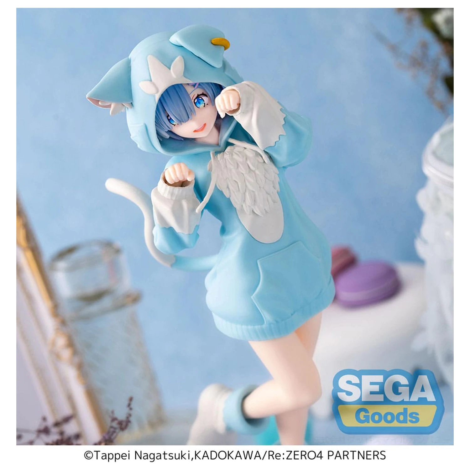 Re:Zero Starting Life in Another World XStellar Statuie PVC Rem Mofumofu Pack 22 cm poza produsului