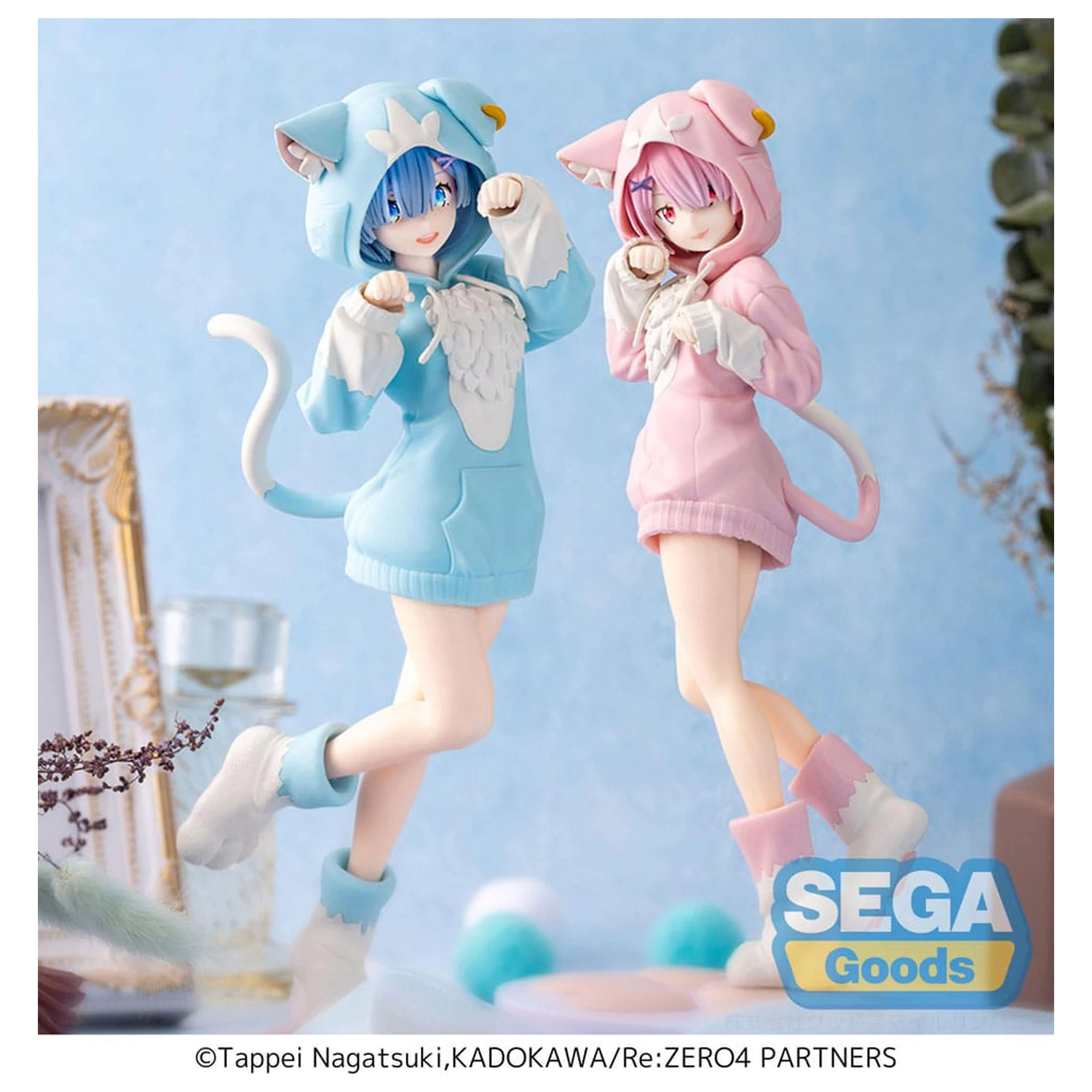 Re:Zero Starting Life in Another World XStellar Statuie PVC Rem Mofumofu Pack 22 cm poza produsului