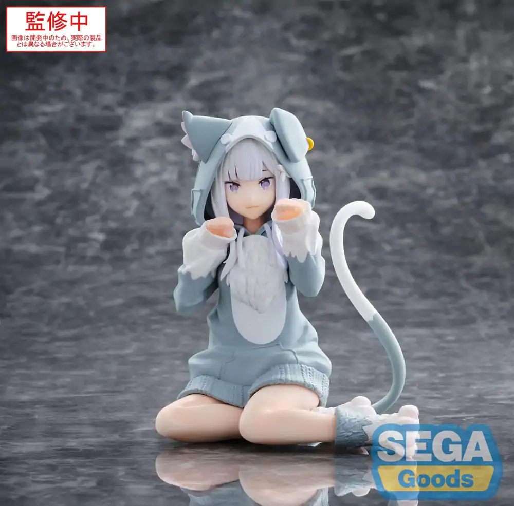 Re:Zero Starting Life in Another World Yumemirize PVC Statua Emilia Mofumofu Pack 11 cm poza produsului