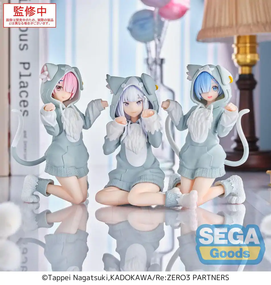 Re:Zero Starting Life in Another World Yumemirize statuie din PVC Rem Mofumofu Pack 11 cm poza produsului