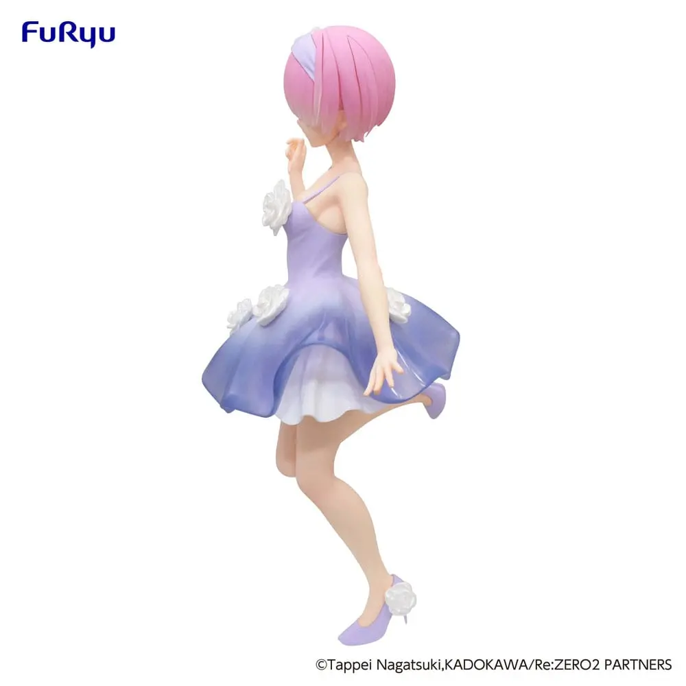 Statuie PVC Re:Zero Trio-Try-iT Bunnies Ram Flower Dress 21 cm poza produsului