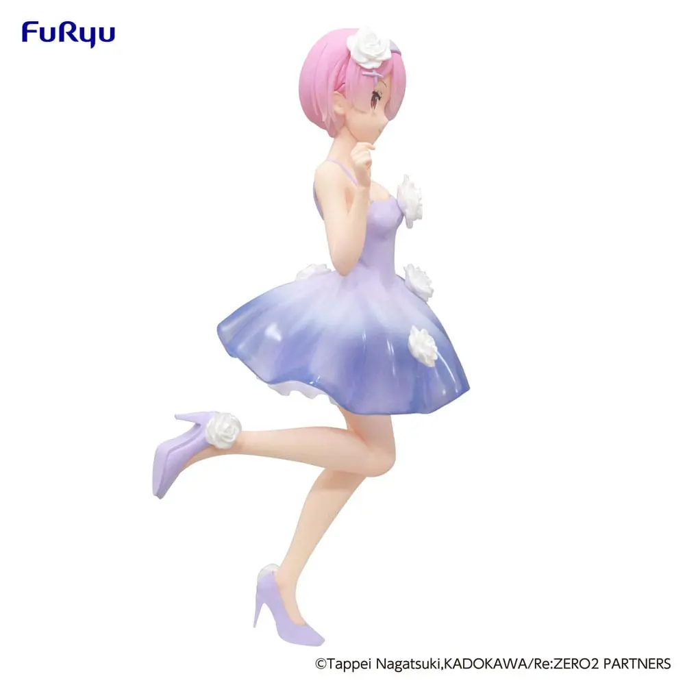 Statuie PVC Re:Zero Trio-Try-iT Bunnies Ram Flower Dress 21 cm poza produsului