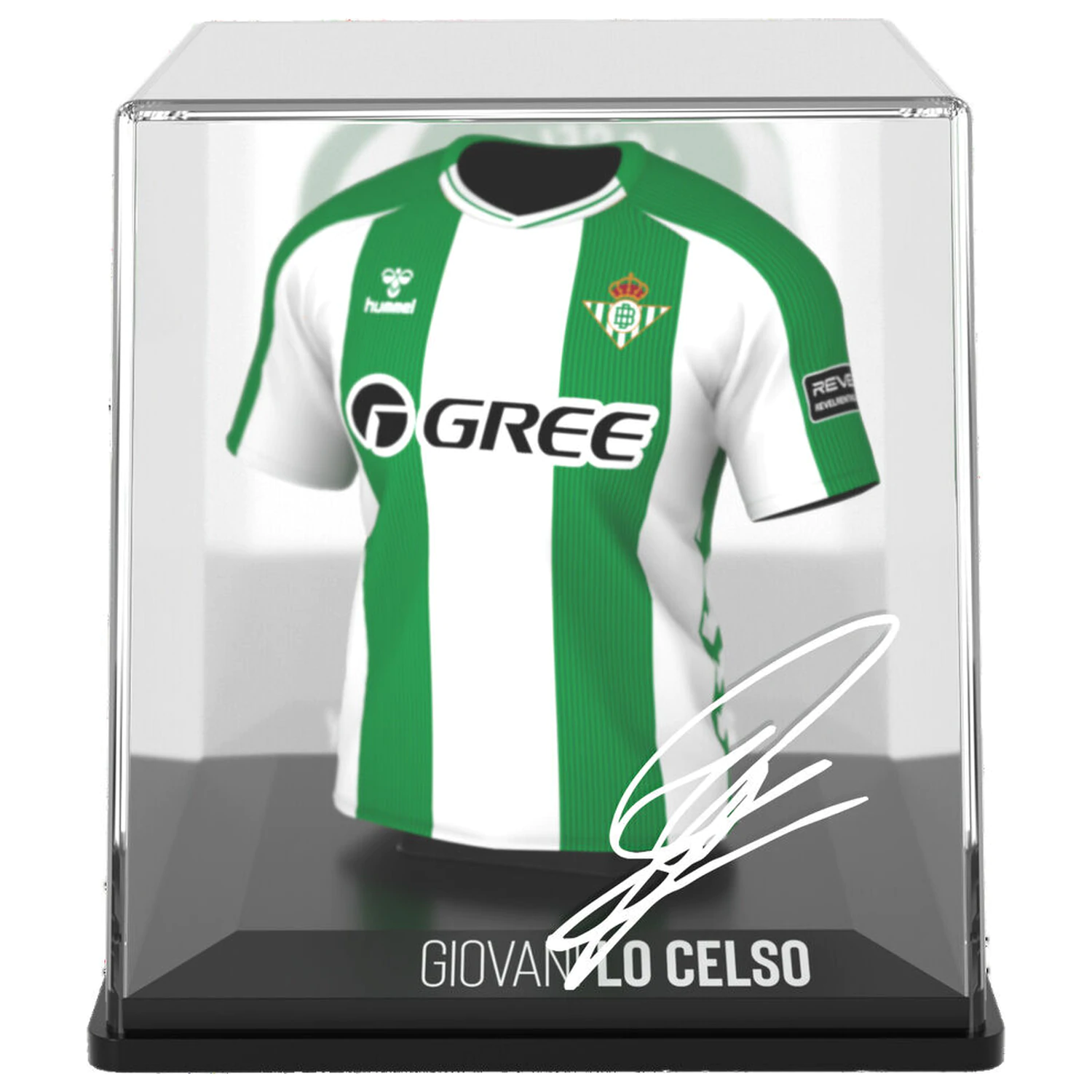 Real Betis Giovanni Lo Celso figurina mini tricou poza produsului