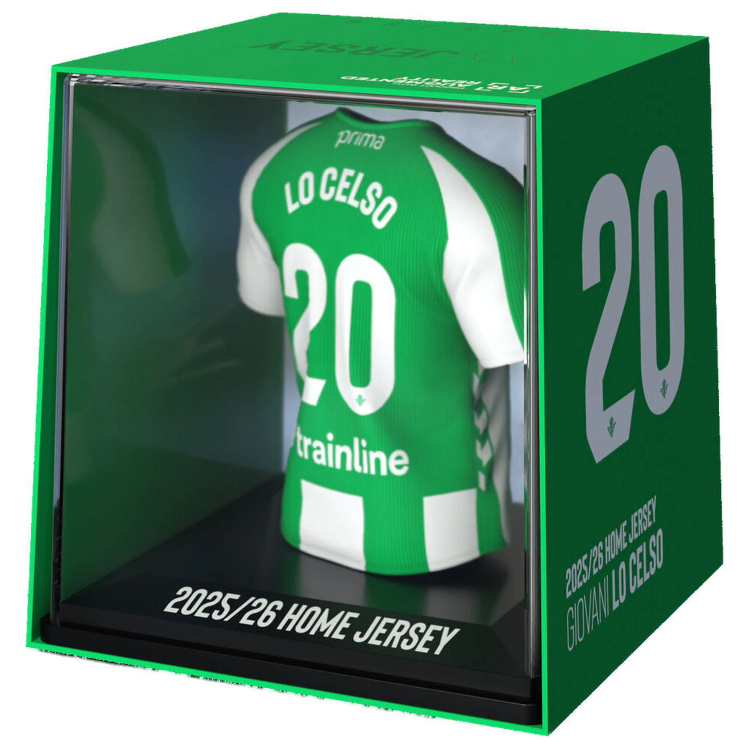 Real Betis Giovanni Lo Celso figurina mini tricou poza produsului