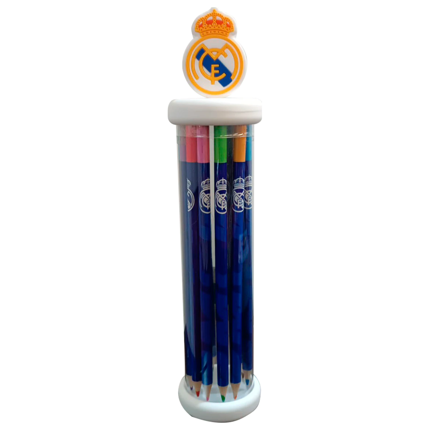 Real Madrid set 12 creioane colorate poza produsului