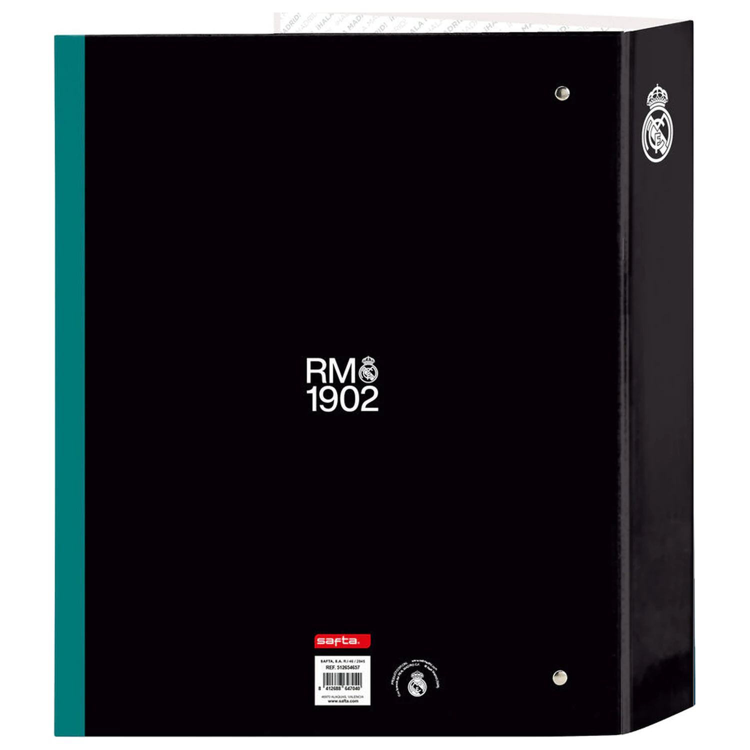 Real Madrid 26/27 A4 carton 4 inele biblioraft poza produsului