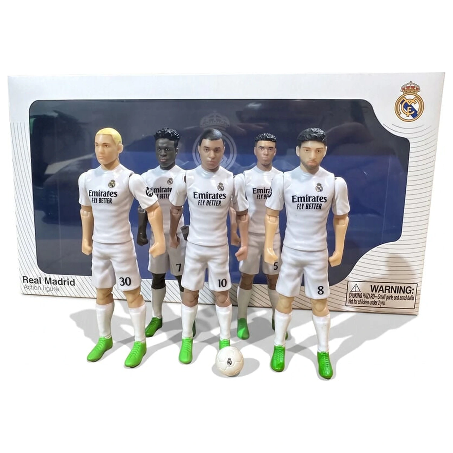 Real Madrid set de 5 figurine 10cm poza produsului
