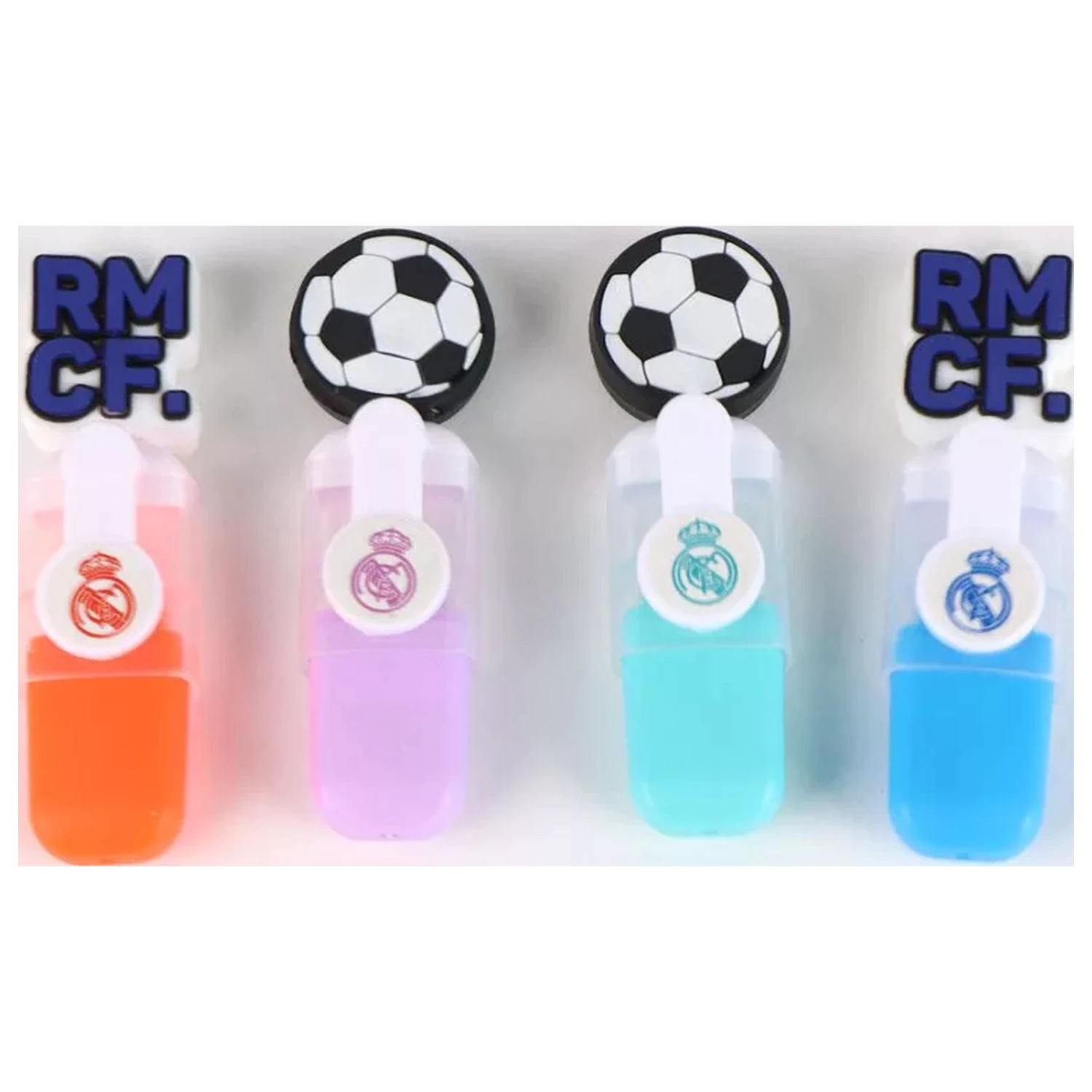 Real Madrid Ball Mini Set de 4 Textmarker poza produsului