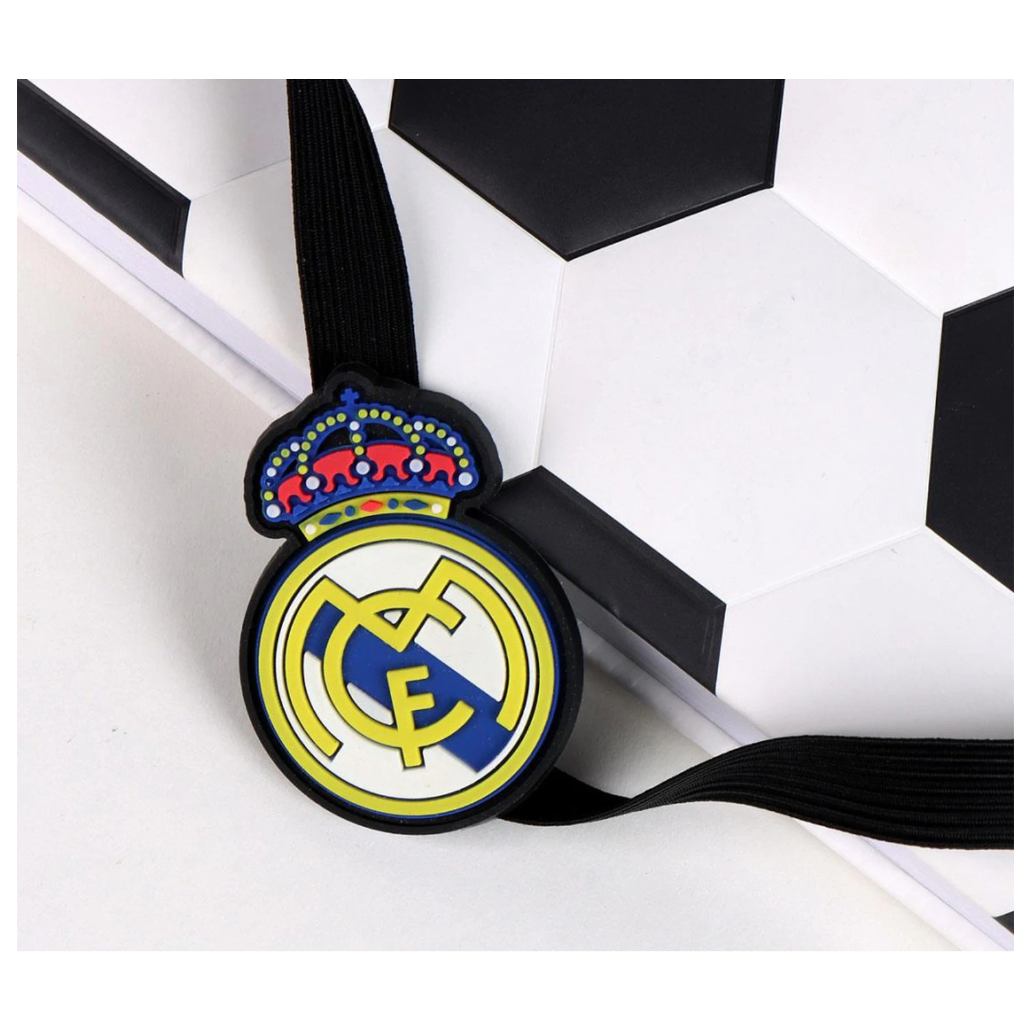 Real Madrid Ball Carnet cu coperta moale, Carnet liniat poza produsului