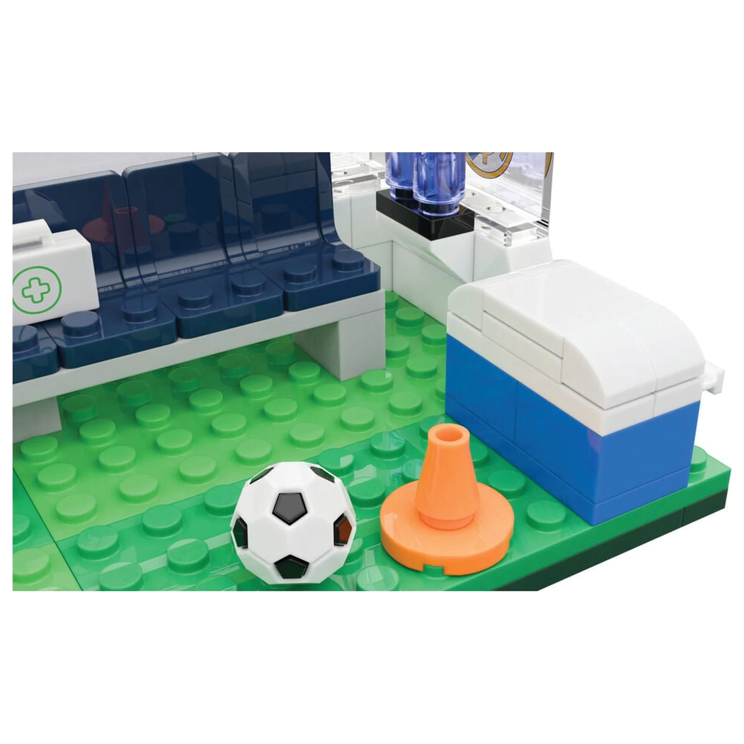 Set bancă Real Madrid cu figurine 184 piese poza produsului