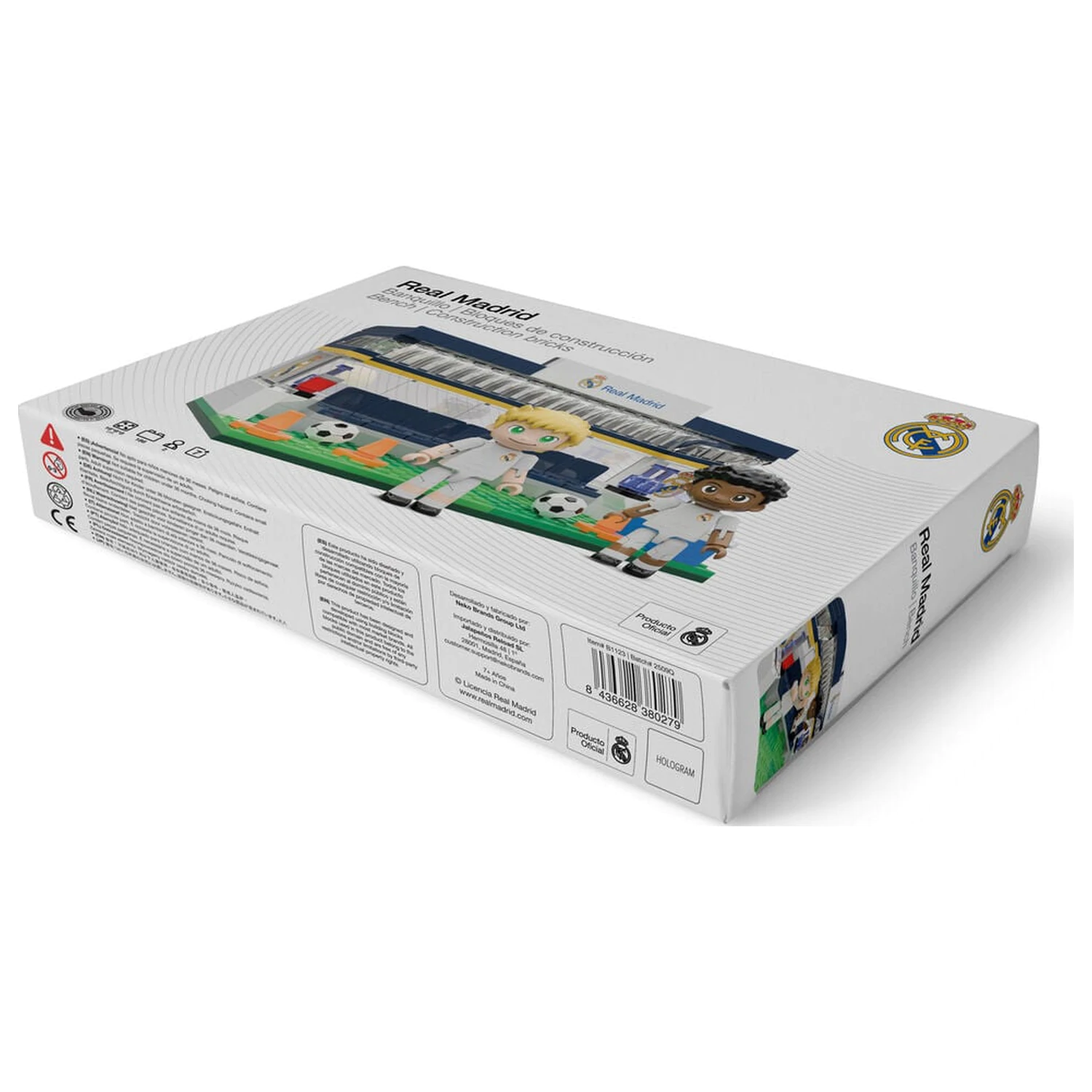 Set bancă Real Madrid cu figurine 184 piese poza produsului