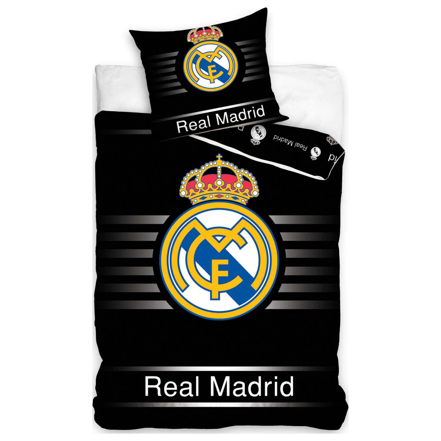 Real Madrid Black husa de pilota set poza produsului