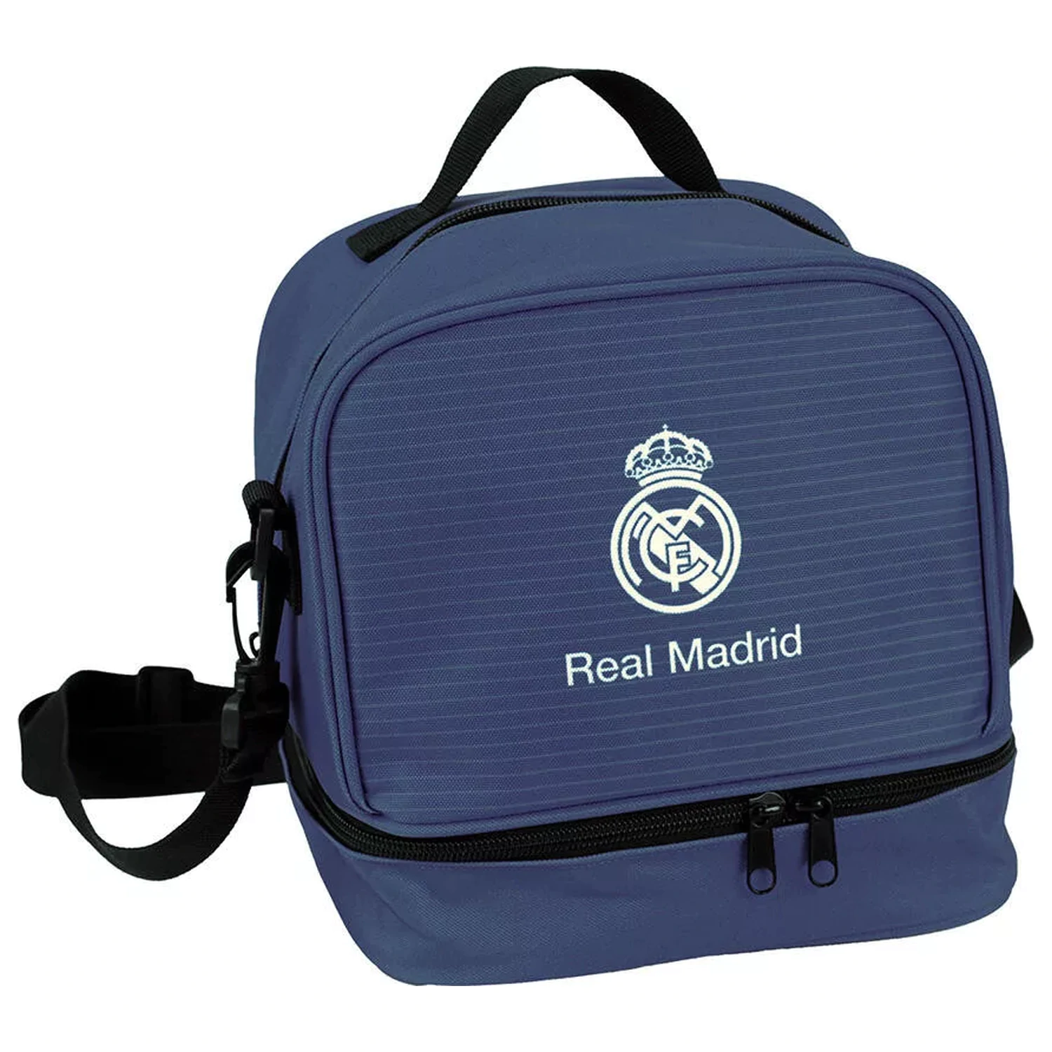 Real Madrid geanta termo de pranz albastra 21 cm poza produsului