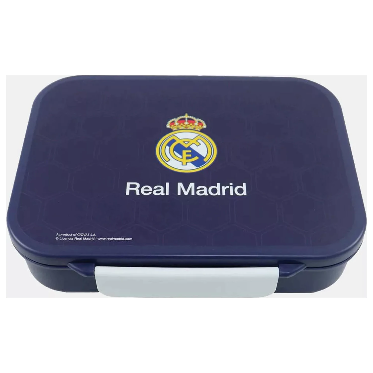 Real Madrid Blue Cutie de prânz cu mai multe compartimente, Cutie Sandwich poza produsului
