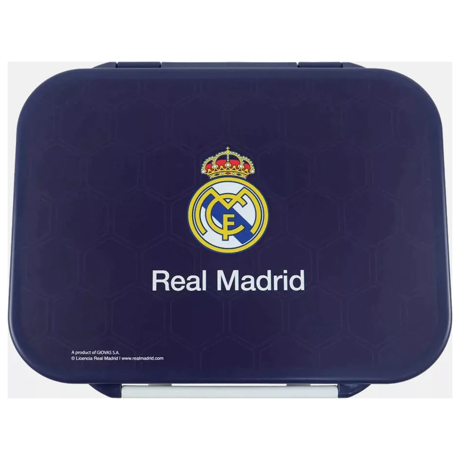 Real Madrid Blue Cutie de prânz cu mai multe compartimente, Cutie Sandwich poza produsului