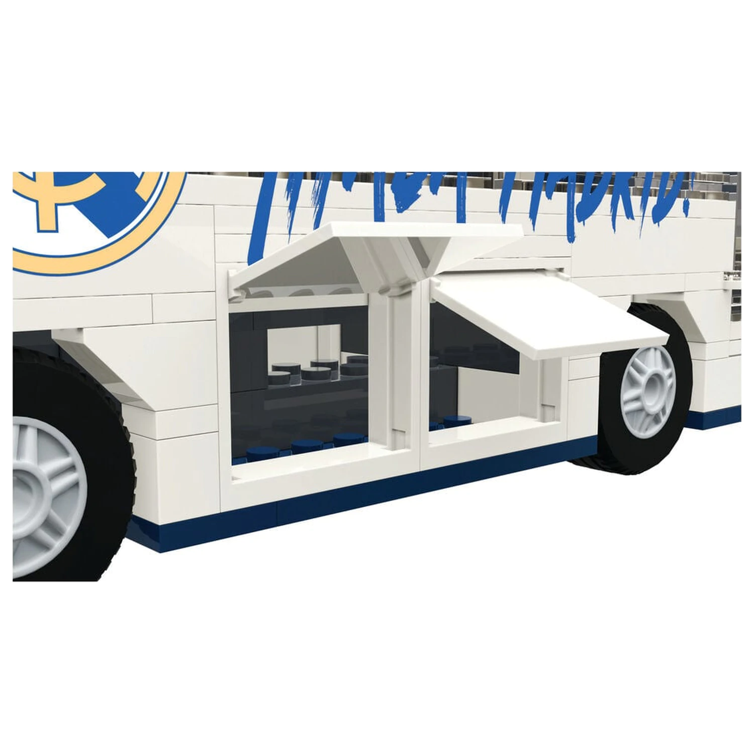 Real Madrid set autobuz cu figurine 488 piese poza produsului