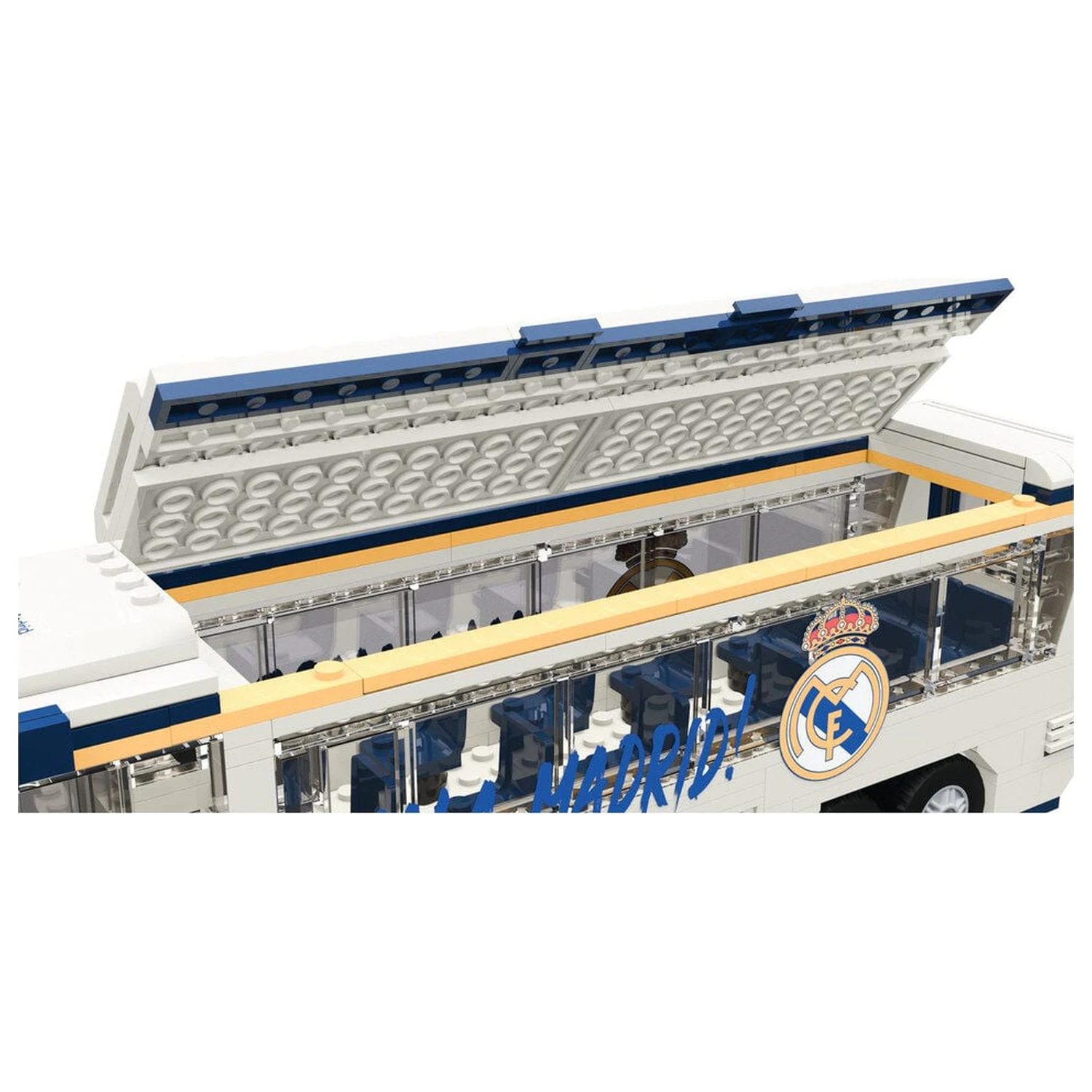 Real Madrid set autobuz cu figurine 488 piese poza produsului