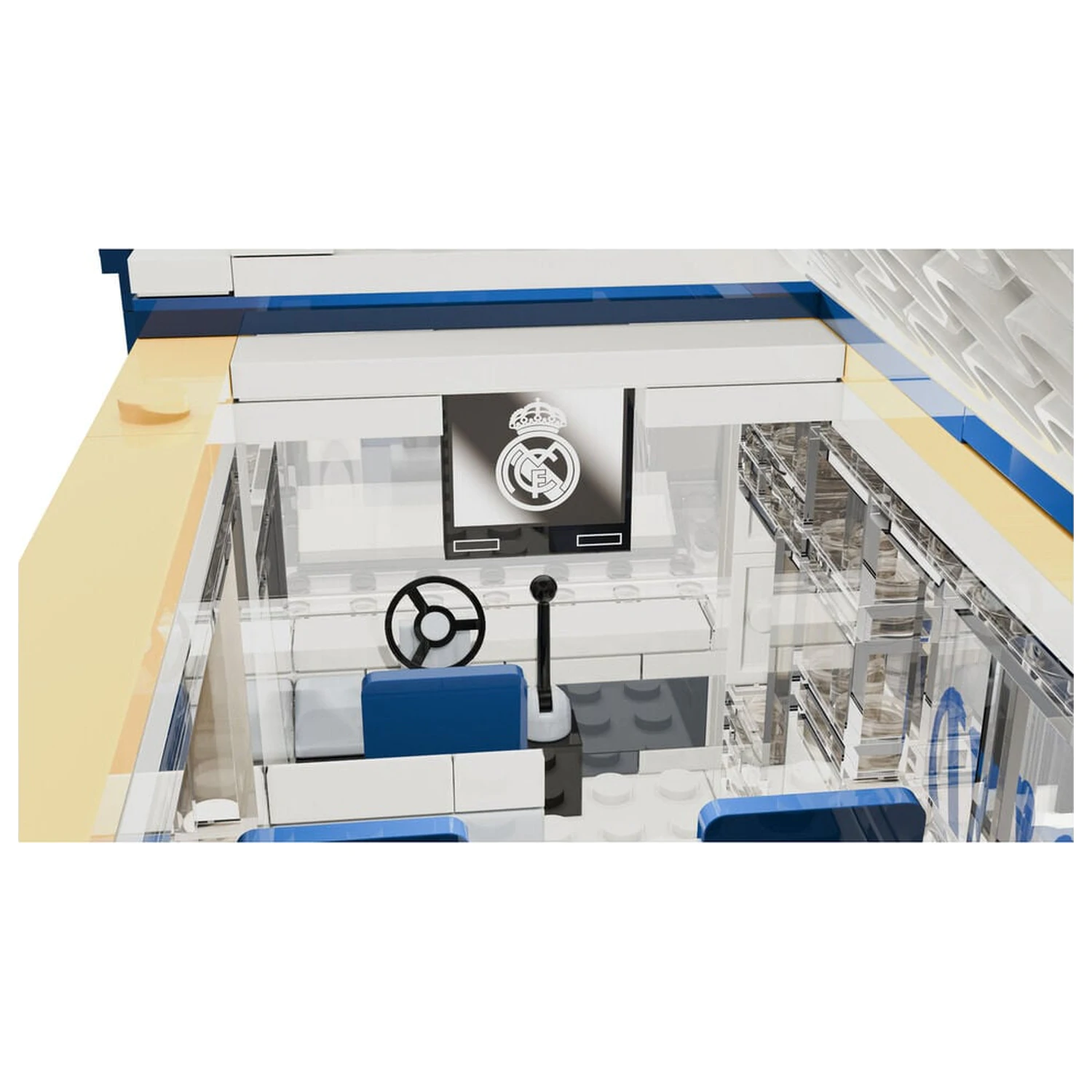 Real Madrid set autobuz cu figurine 488 piese poza produsului