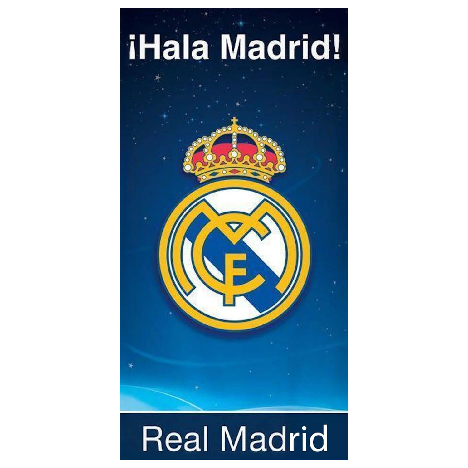 Real Madrid Prosop Fan Spirit 70x140 cm poza produsului