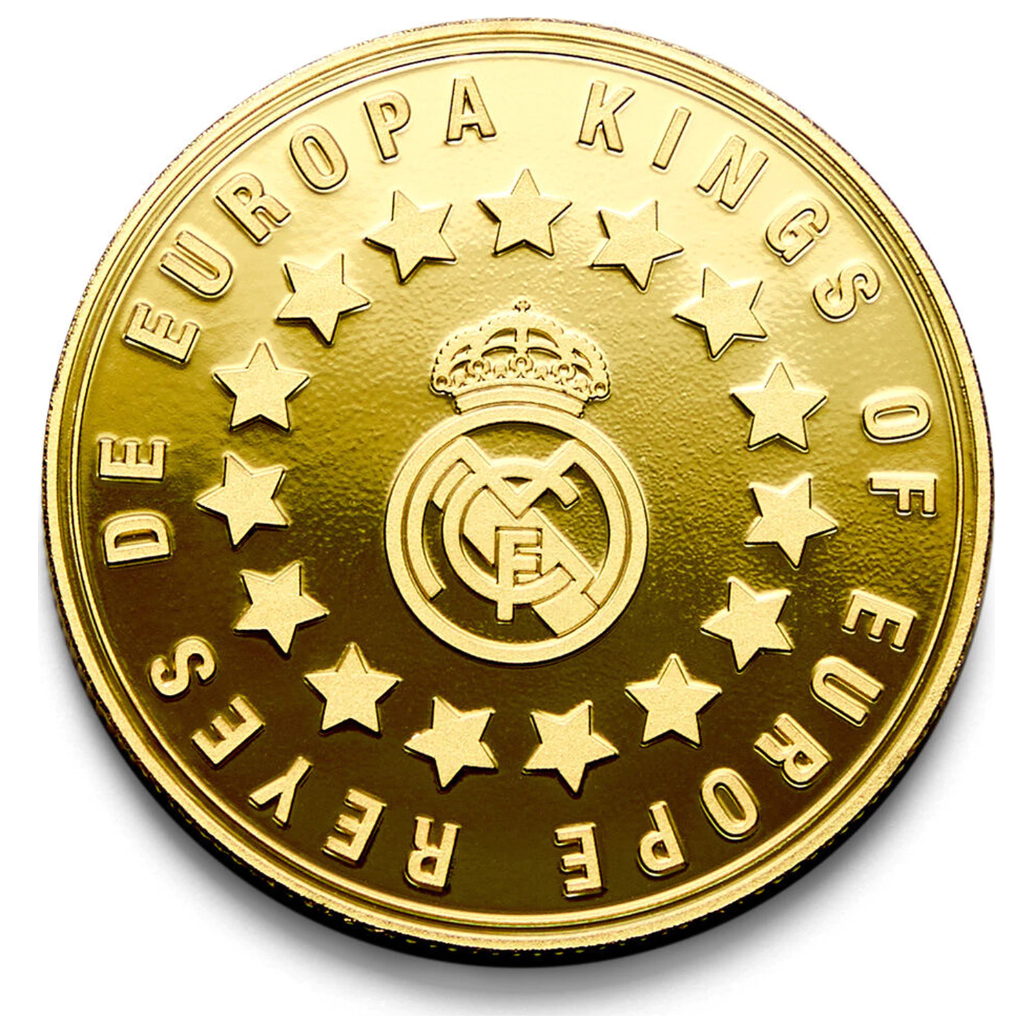 Real Madrid Kings of Europe moneda comemorativa poza produsului