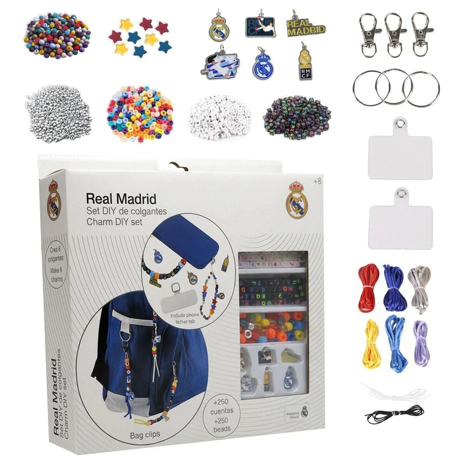 Real Madrid Set creeaza pandantive poza produsului