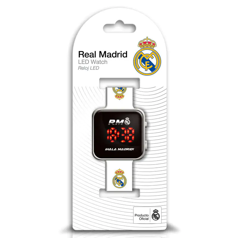 Ceas cu LED Real Madrid poza produsului